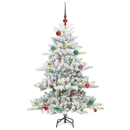 Künstlicher klappbarer Weihnachtsbaum mit 150 LEDs 150 cm PVC