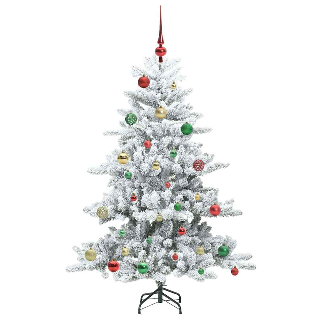 Künstlicher klappbarer Weihnachtsbaum mit 150 LEDs 150 cm PVC