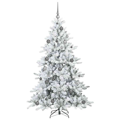 Künstlicher klappbarer Weihnachtsbaum mit 300 LEDs 180 cm PVC