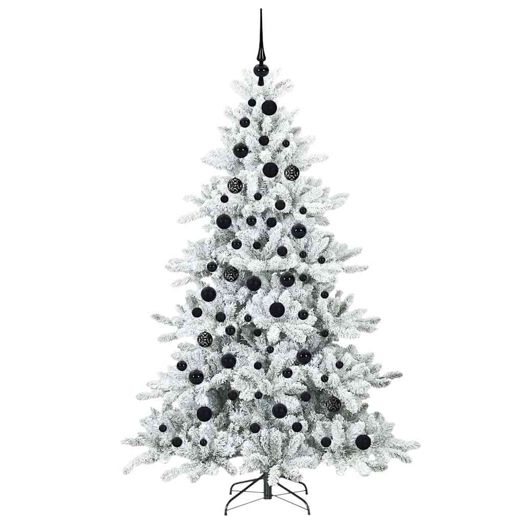 Künstlicher klappbarer Weihnachtsbaum mit 300 LEDs 180 cm PVC