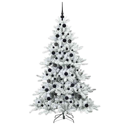Künstlicher klappbarer Weihnachtsbaum mit 300 LEDs 180 cm PVC