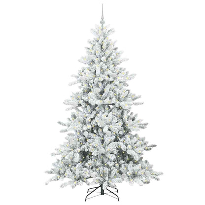 Künstlicher klappbarer Weihnachtsbaum mit 300 LEDs 210 cm PVC