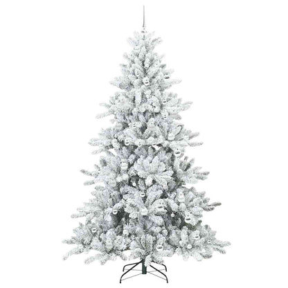 Künstlicher klappbarer Weihnachtsbaum mit 300 LEDs 210 cm PVC