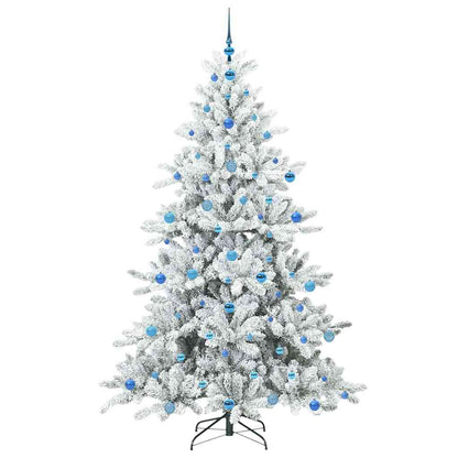 Künstlicher klappbarer Weihnachtsbaum mit 300 LEDs 210 cm PVC