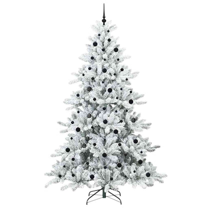 Künstlicher klappbarer Weihnachtsbaum mit 300 LEDs 240 cm PVC