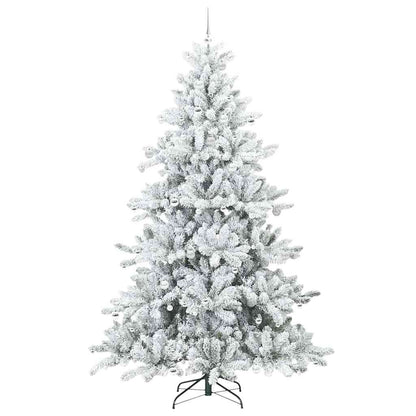 Künstlicher klappbarer Weihnachtsbaum mit 300 LEDs 240 cm PVC