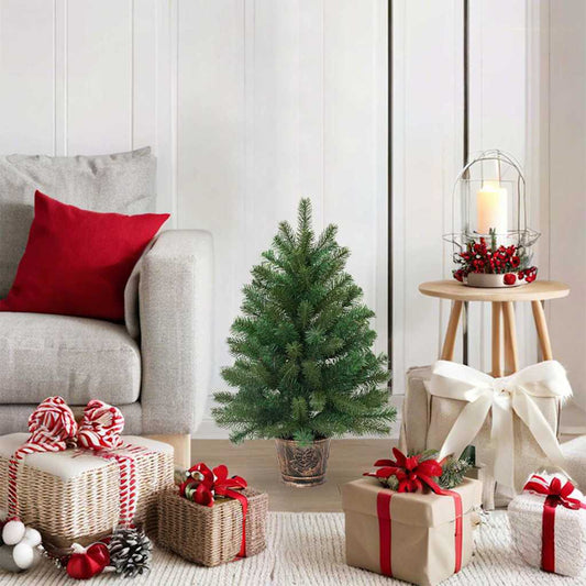 Künstlicher Weihnachtsbaum Grün 75 cm PVC, PE und Stahl