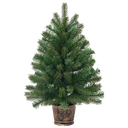 Künstlicher Weihnachtsbaum Grün 95 cm PVC, PE und Stahl