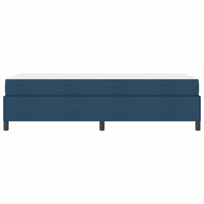 Boxspringbett Blau 90 x 190 cm Stoff
