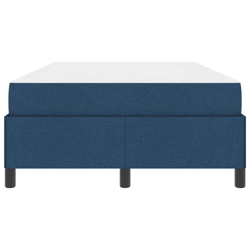 Boxspringbett Blau 120 x 190 cm Stoff