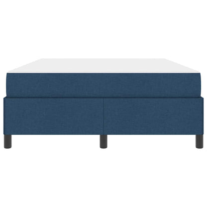 Boxspringbett Blau 160 x 200 cm Stoff