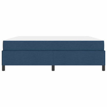 Boxspringbett Blau 180 x 200 cm Stoff