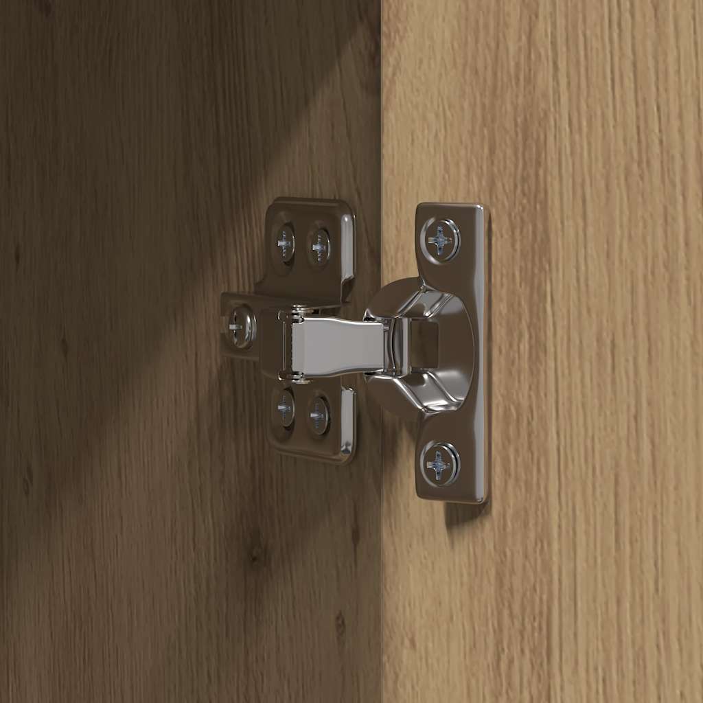 Büroschrank mit Regal Artisan-Eiche 60 x 32 x 153 Holzwerkstoff