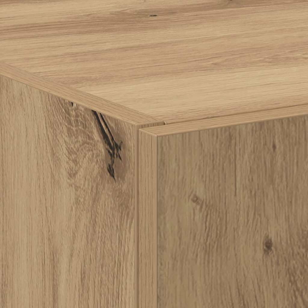 Büroschrank mit Regal Artisan-Eiche 60 x 32 x 153 Holzwerkstoff