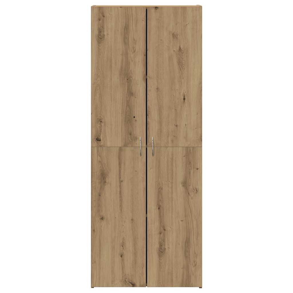 Büroschrank mit Regal Artisan-Eiche 60 x 32 x 153 Holzwerkstoff