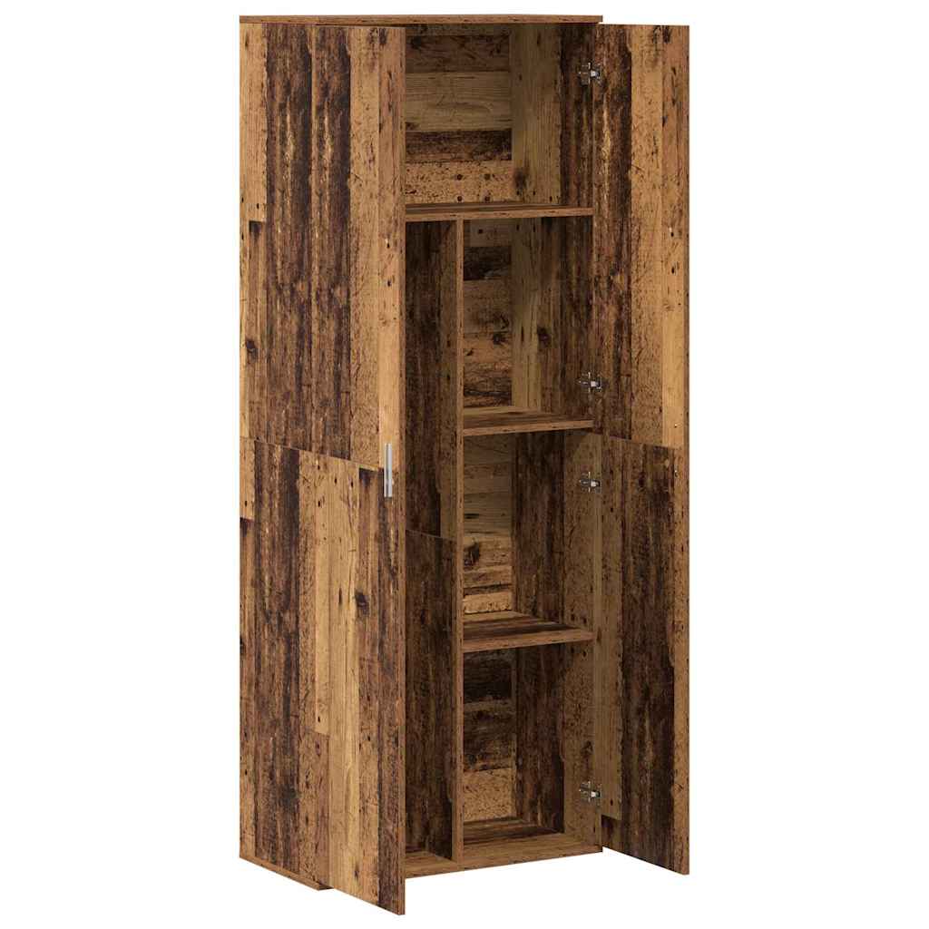 Hochschrank Altholz 70 x 35 x 180 cm Holzwerkstoff