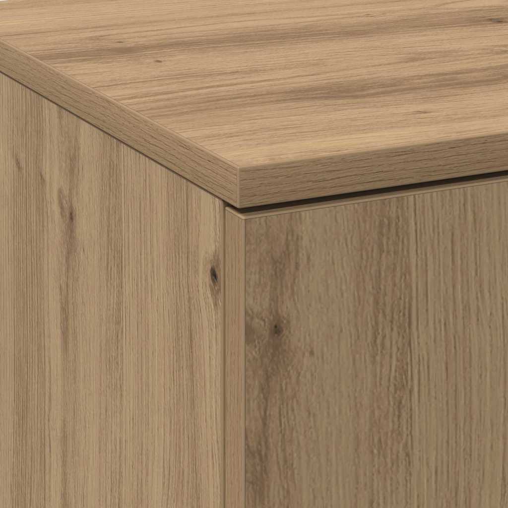 Hochschrank Artisan-Eiche 70 x 35 x 180 cm Holzwerkstoff