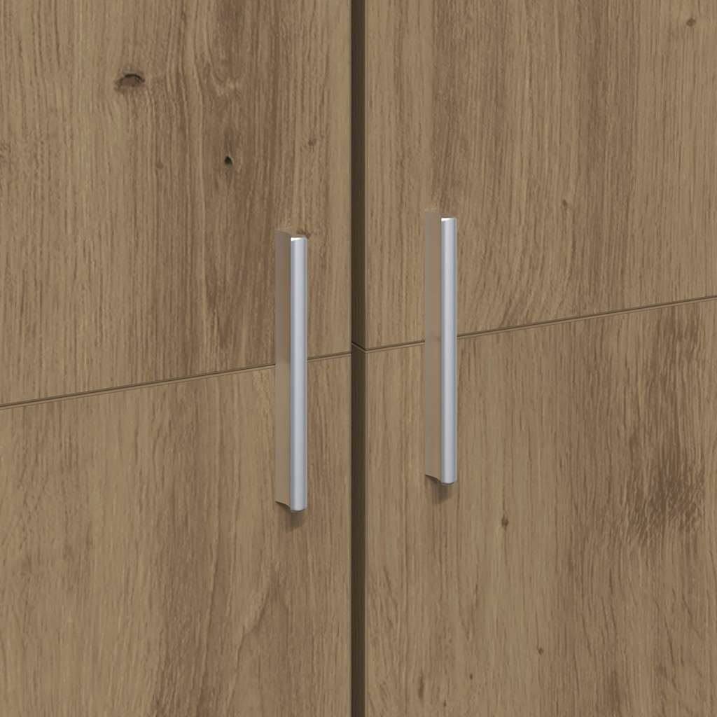 Hochschrank Artisan-Eiche 70 x 35 x 180 cm Holzwerkstoff