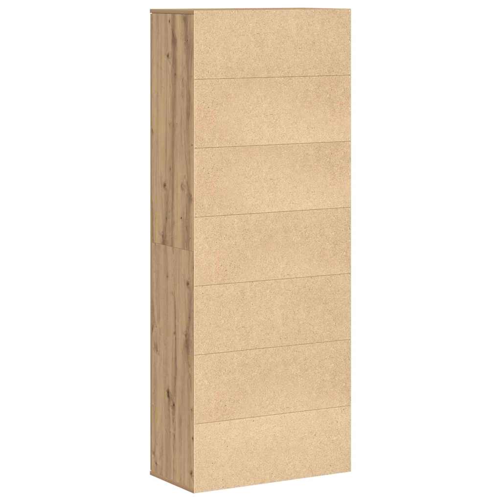 Hochschrank Artisan-Eiche 70 x 35 x 180 cm Holzwerkstoff