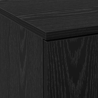 Hochschrank Schwarze Eiche 70 x 35 x 180 cm Holzwerkstoff