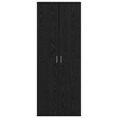Hochschrank Schwarze Eiche 70 x 35 x 180 cm Holzwerkstoff