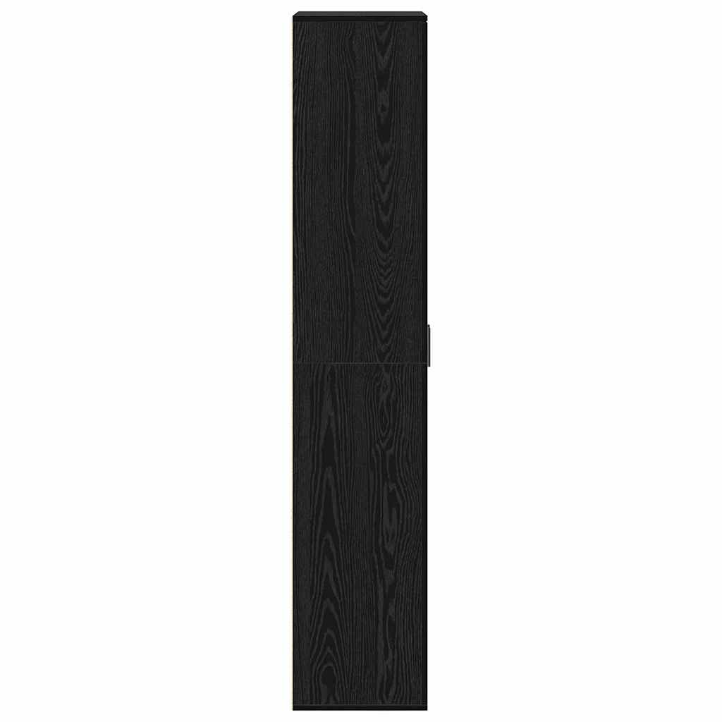 Hochschrank Schwarze Eiche 70 x 35 x 180 cm Holzwerkstoff