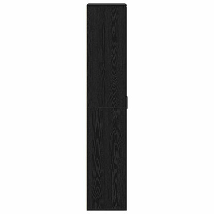 Hochschrank Schwarze Eiche 70 x 35 x 180 cm Holzwerkstoff