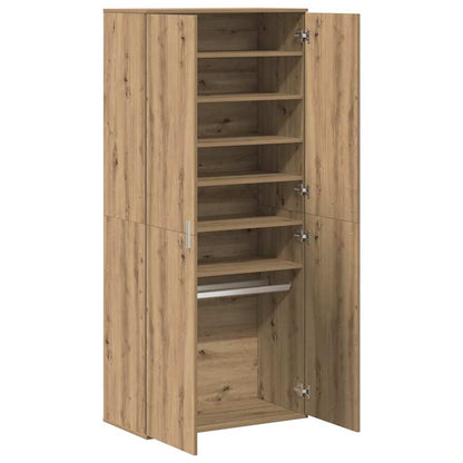Hochschrank Artisan-Eiche 80 x 39 x 178 cm Holzwerkstoff