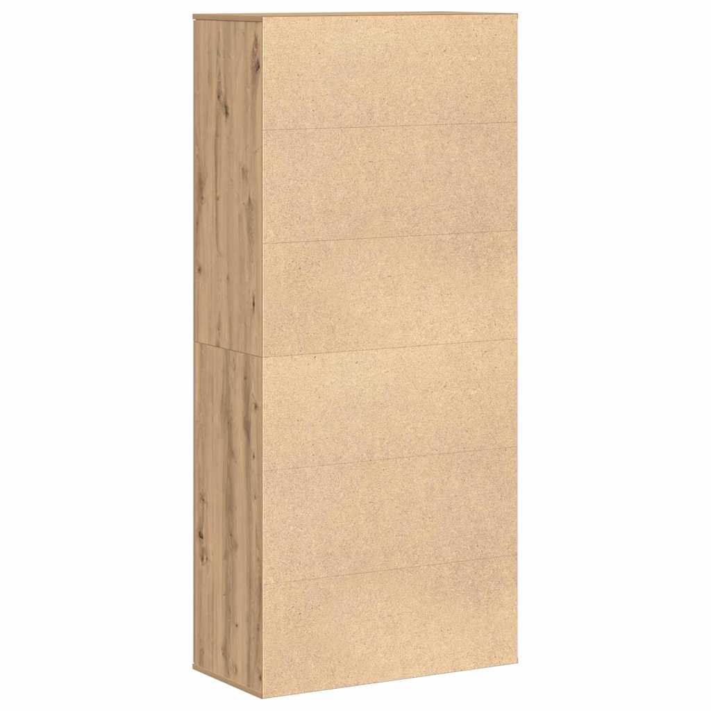 Hochschrank Artisan-Eiche 80 x 39 x 178 cm Holzwerkstoff