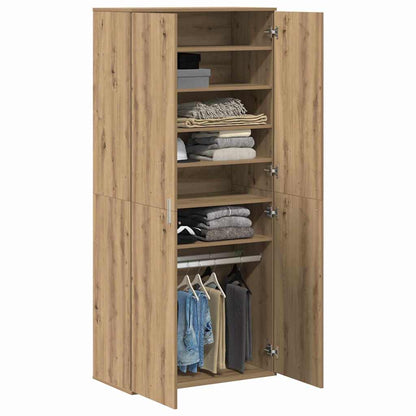 Hochschrank Artisan-Eiche 80 x 39 x 178 cm Holzwerkstoff