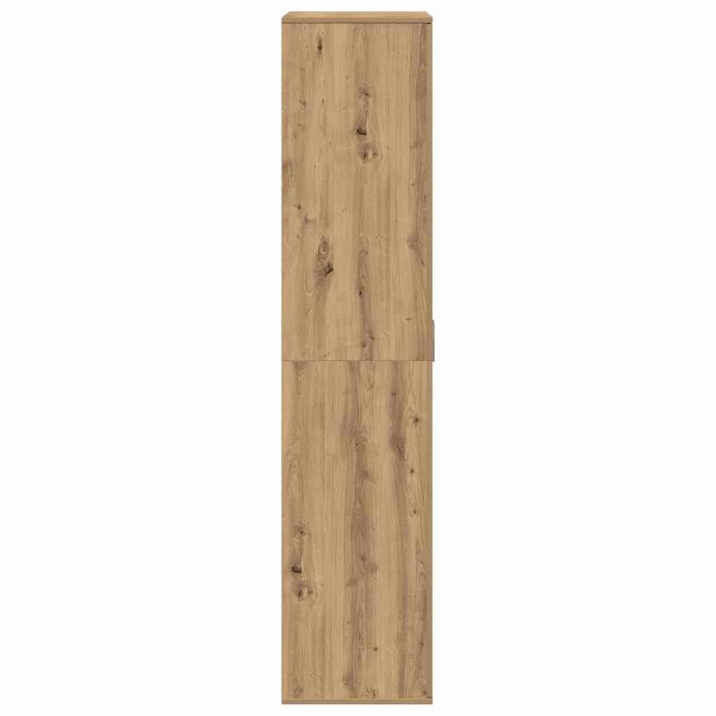 Hochschrank Artisan-Eiche 80 x 39 x 178 cm Holzwerkstoff