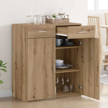 Badschrank Artisan-Eiche 80 x 42,5 x 93,5 cm Holzwerkstoff