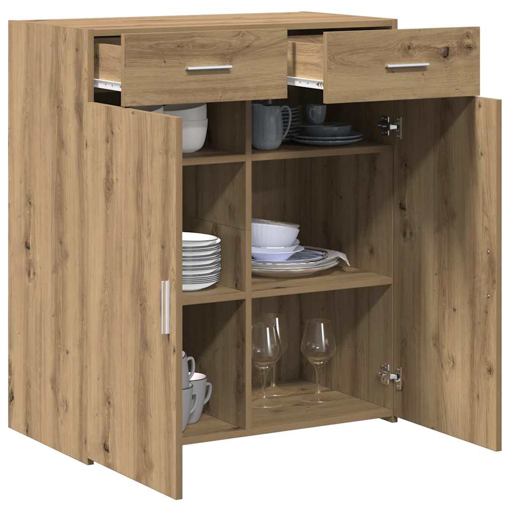 Badschrank Artisan-Eiche 80 x 42,5 x 93,5 cm Holzwerkstoff