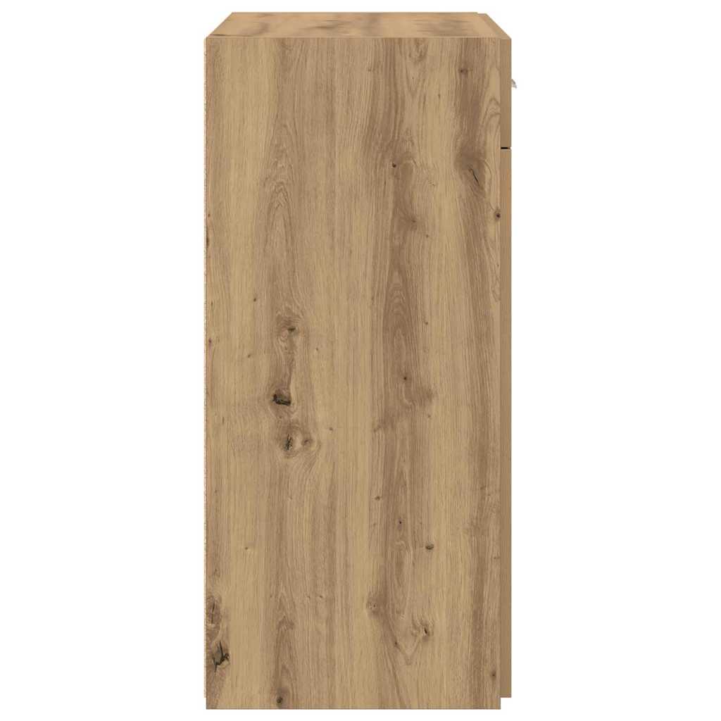Badschrank Artisan-Eiche 80 x 42,5 x 93,5 cm Holzwerkstoff