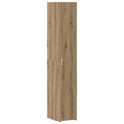Schlanker Stauraum Schrank Artisan-Eiche 30 x 42.5 x 225 cm