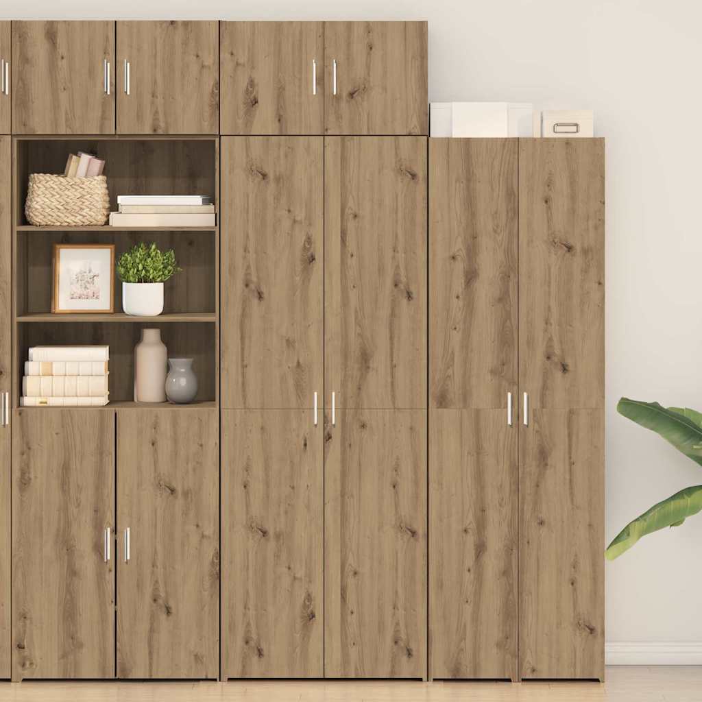 Badschrank Artisan-Eiche 70 x 42,5 x 225 cm Holzwerkstoff