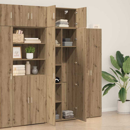 Badschrank Artisan-Eiche 70 x 42,5 x 225 cm Holzwerkstoff