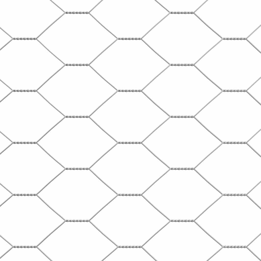 Hühnerkäfig Silber 400 x 200 x 198.5 cm Verzinkter Stahl