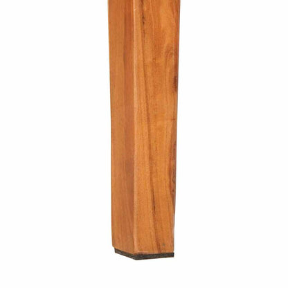 Konsolentisch Braun 110 x 30 x 80 cm Massivholz Akazie