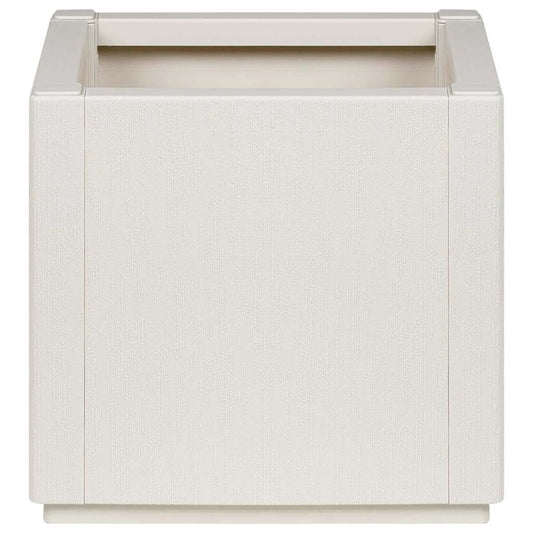 Gartenblumentopf Weiß 36 x 36 x 35 cm Polypropylen