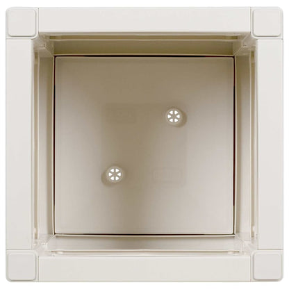 Gartenblumentopf Weiß 36 x 36 x 35 cm Polypropylen