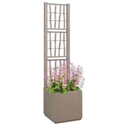 Gartenblumentopf Grau 36 x 36 x 140 cm Polypropylen
