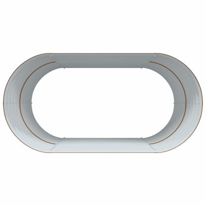 Garten-Hochbeet Braun 160 x 80 x 81 cm Stahl