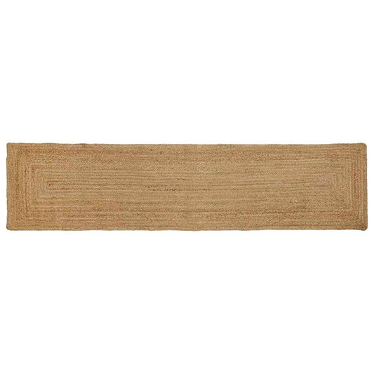 Teppich Beige 60 x 250 cm Jute
