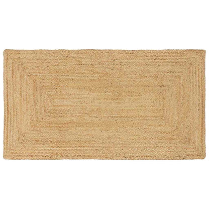 Teppich Beige 80 x 150 cm Jute