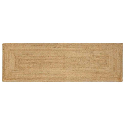 Teppich Beige 80 x 300 cm Jute