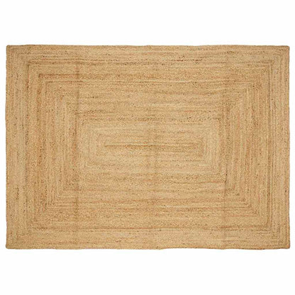 Teppich Beige 200 x 290 cm Jute