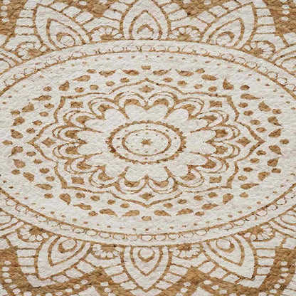 Teppich Braun 100 x 152 cm Jute