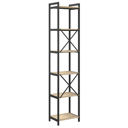 Bücherregal Sonoma-Eiche 40 x 30 x 188 cm Holzwerkstoff