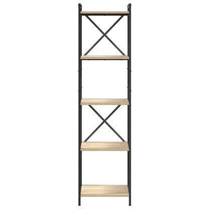 Bücherregal Sonoma-Eiche 40 x 30 x 153 cm Holzwerkstoff